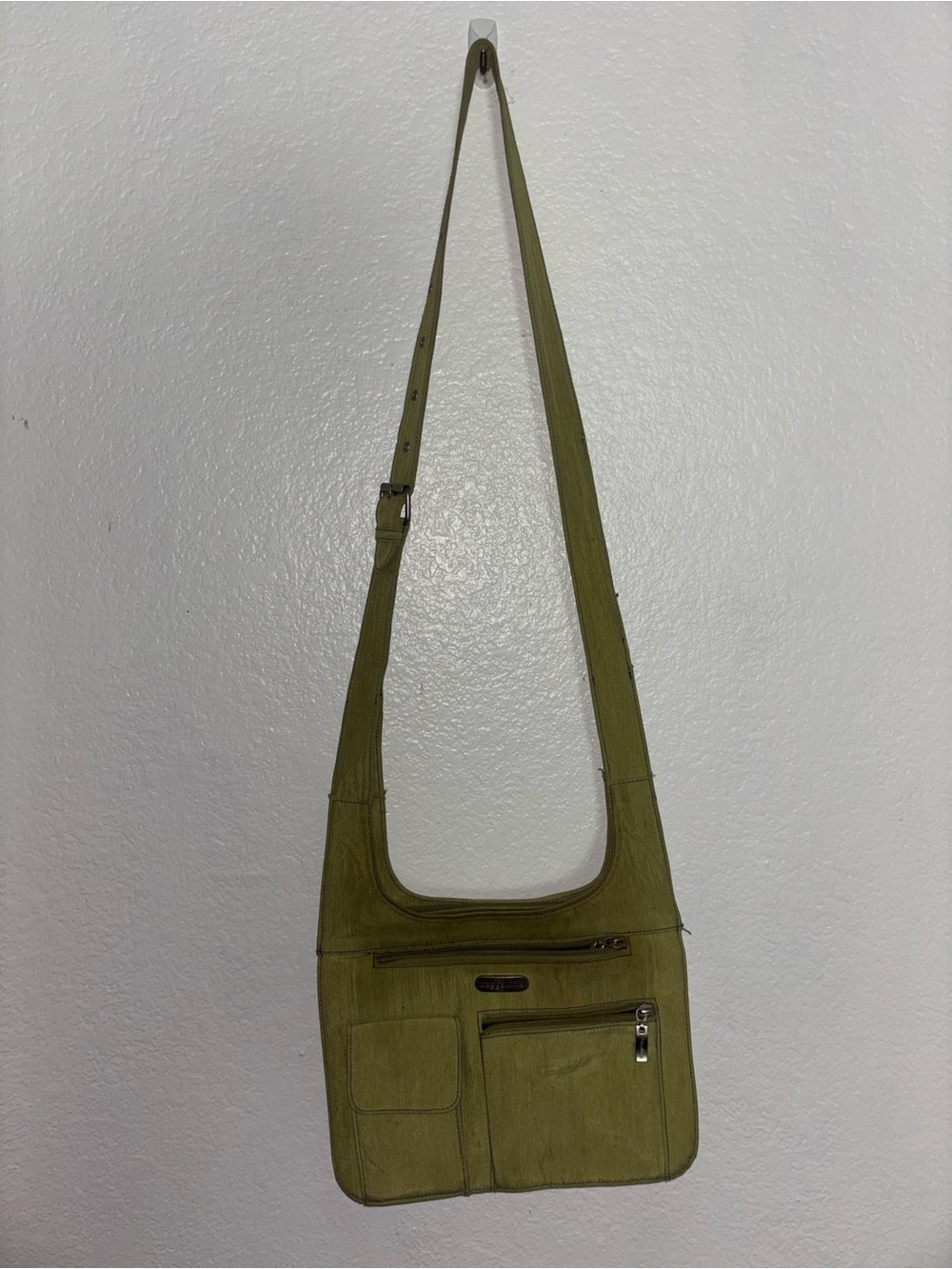 Baggallini Olive Green Crossbody Sling Bag